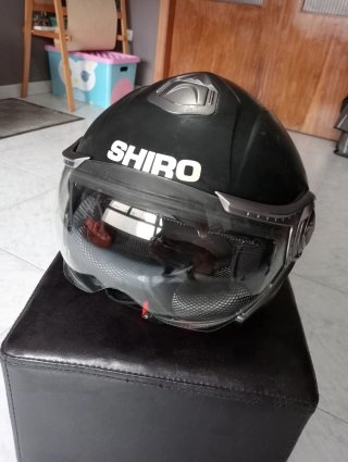 Casco Shiro Negro