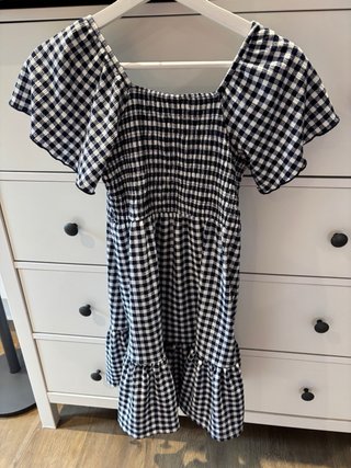 Vestido Zara Cuadros Talla XS