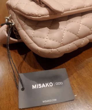 Bandolera Misako rosa a estrenar (Etiqueta)
