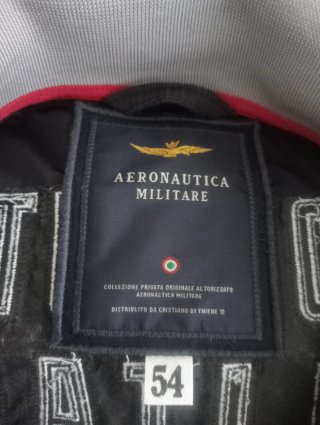 Cazadora Aeronautica Militare Azul oscuro