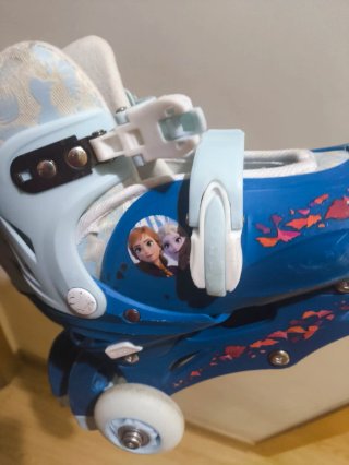 Patines Frozen azules Talla 27-30 Niños