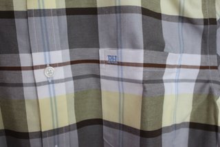 Camisa Pedro del Hierro cuadros manga corta