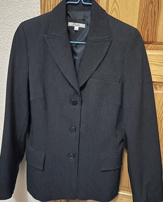 Americana Chela Negra Talla 40