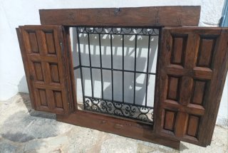 Reja de Madera y Forja