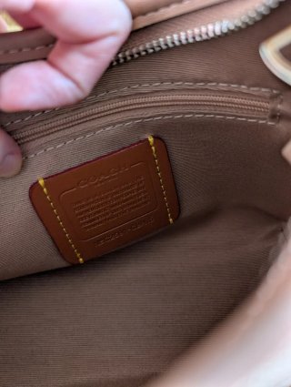 Bolso Coach Beige