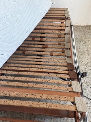 Cama  ortopedica Plegable con Somier Articulado