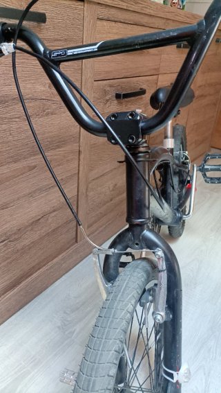 Bicicleta BMX Aluminio Negra
