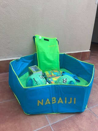 Kit Piscina Infantil Nabaiji + Accesorio de verano