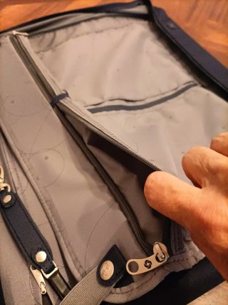 Porta trajes Samsonite negro