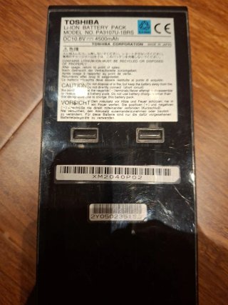 Batería Toshiba PA3107U-1BRS 10.8V 4500mAh