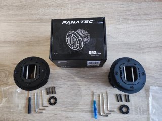 2 Adaptadores Fanatec QR2 Lite Wheel-Side