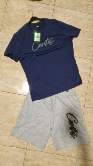 Conjunto Corteiz Camiseta y Pantalón Corto