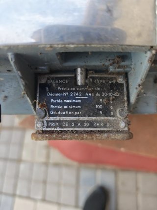 Báscula antigua Berkel