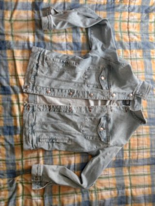 2 chaquetas vaqueras azules originales