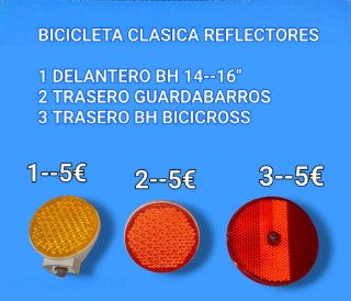 Reflectores para Bicicleta Clásica BH