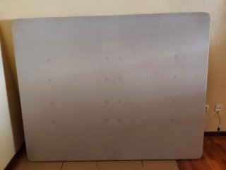 Base tapizada ventilada 150x190cm