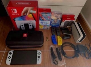 Nintendo Switch OLED Blanca