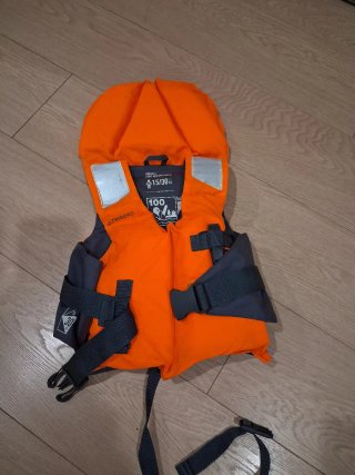 Chaleco salvavidas 15-30 kg naranja