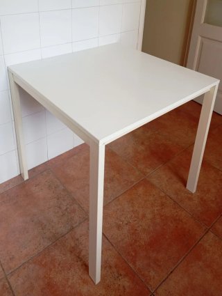 Mesa Cuadrada IKEA MELLTORP Blanca
