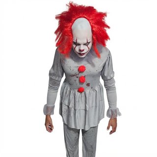 Disfraz Payaso IT Pennywise Talla S/M + Peluca
