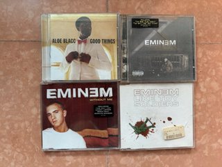 Lote CDs Rap: Eminem, Dr. Dre y Aloe Blacc