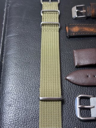 LOTE 6 CORREAS DE RELOJ — 19 MM