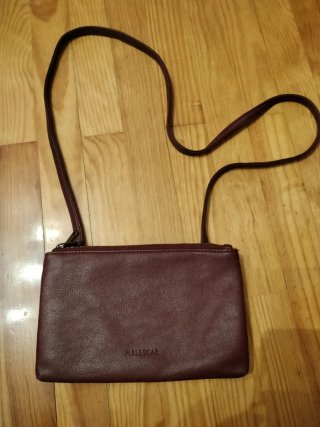 Bolso Cartera Pull&Bear Granate