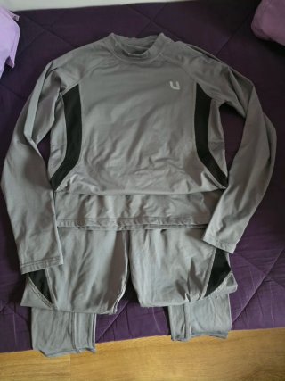 Conjunto Térmico Fútbol Gris