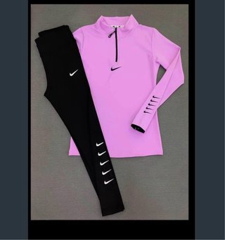 Chándal Nike Morado y Negro