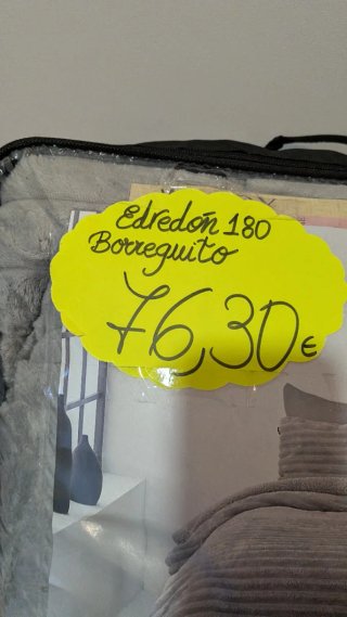 Edredón Comforter con Sherpa Gris