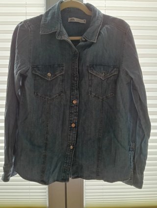 Camisa Denim Zara