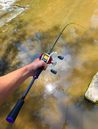 Equipo Pesca Casting, Caña Black Bass, Pesca Lucio