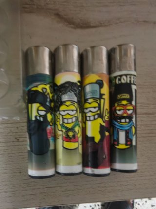 Set de 4 Encendedores Clipper