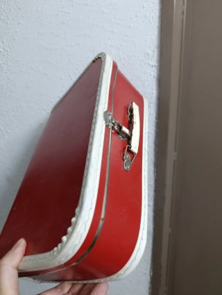 Maletas Vintage Rojas (Juego de 2)