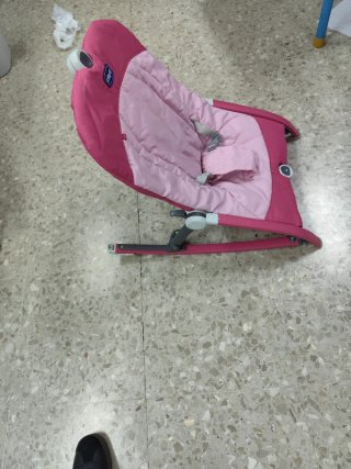 Hamaca Chicco Rosa Balancín y  Fija