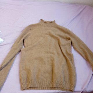 Jersey de punto marrón