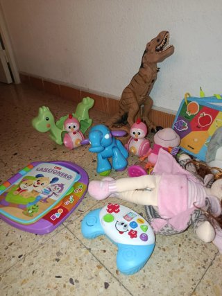 Bolsa con juguetes
