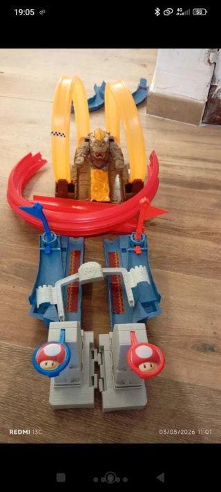 Circuito Hot Wheels Mario Bros