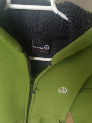 Cazadora Ternua Verde Talla 12-13 años