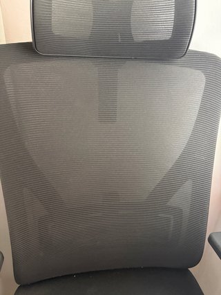 Silla de escritorio ergonómica negra