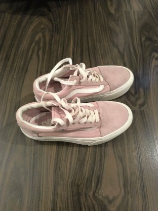Zapatillas Vans Rosa con Plataforma
