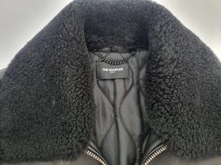 Chaqueta de piel The Kooples