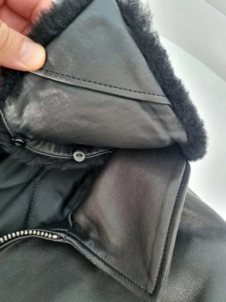 Chaqueta de piel The Kooples