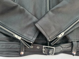 Chaqueta de piel The Kooples