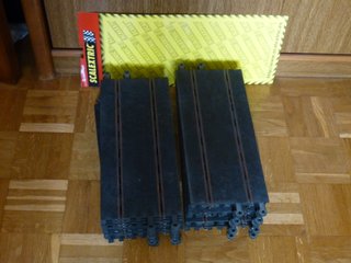 Scalextric Lote 28 Rectas para limpiar y restaurar