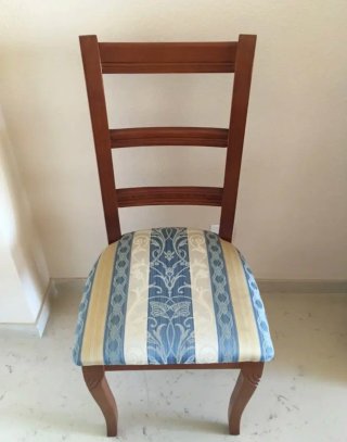 Set de 6 sillas de madera