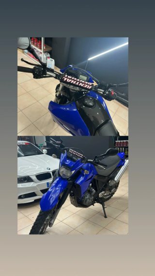 Yamaha XT660R Enduro Azul y Negra