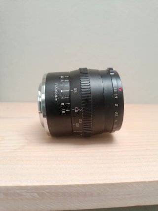 Objetivo TTArtisan 50mm f/1.2 para. Fuji