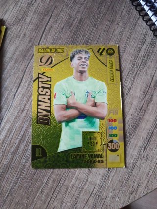 Cromo Lamine Yamal Dynasty Panini