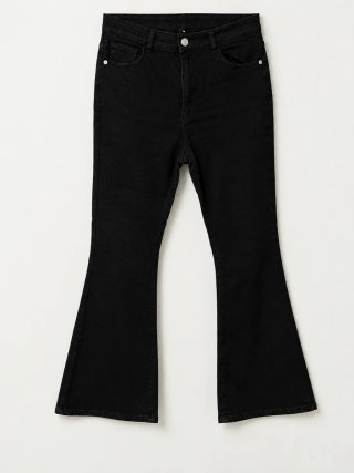 Pantalón Vaquero Campana Negro